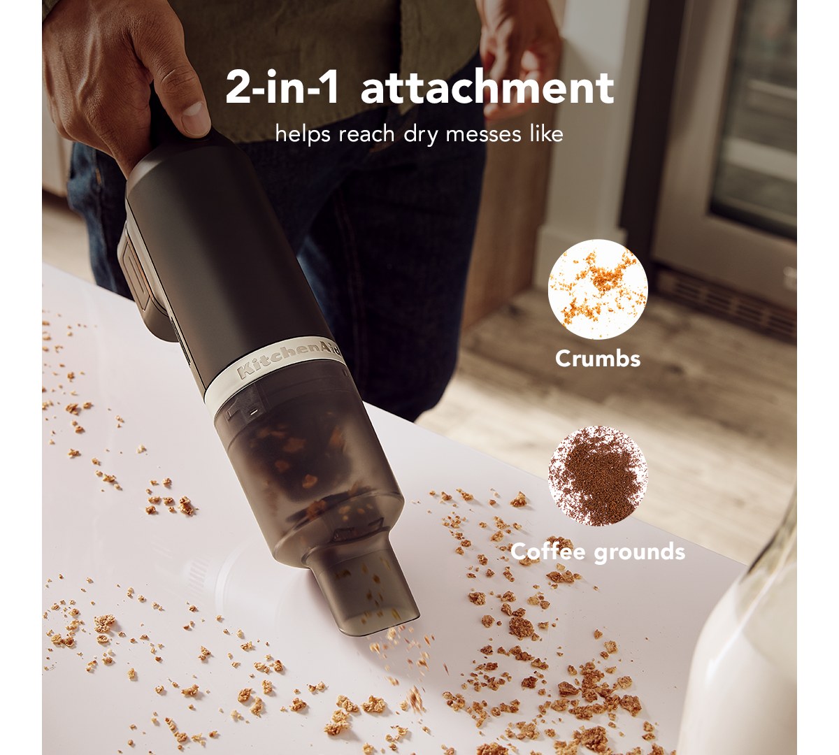 KitchenAid Go® Cordless Kitchen Vacuum - battery sold separately