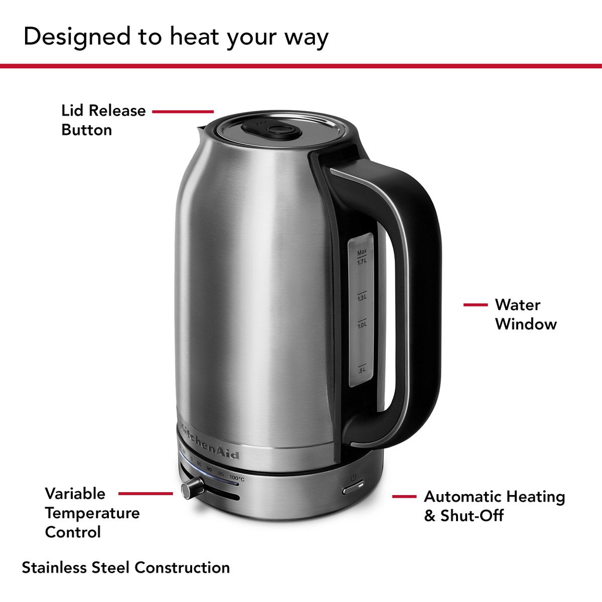 1.7 Liter Electric Kettle