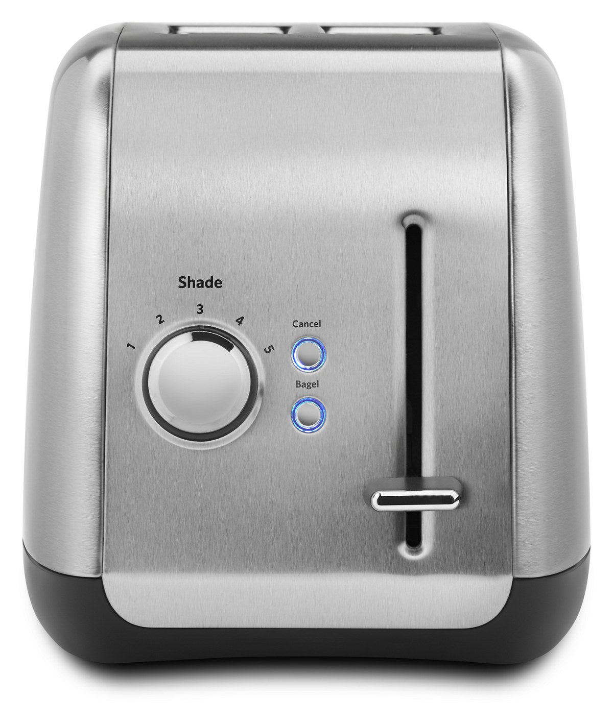 2-Slice Toaster with manual lift lever