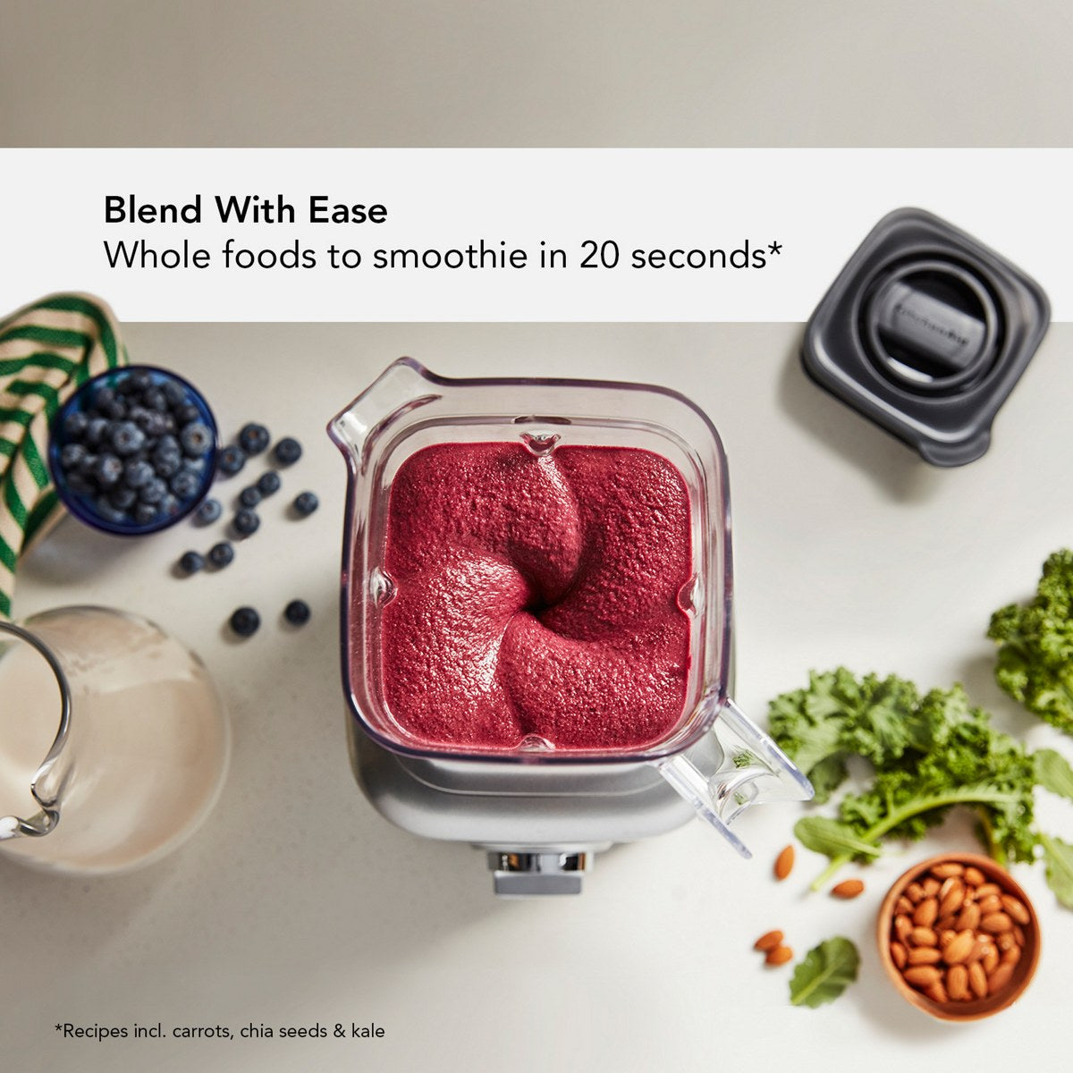K400 Variable Speed Blender with Personal Blender Jar