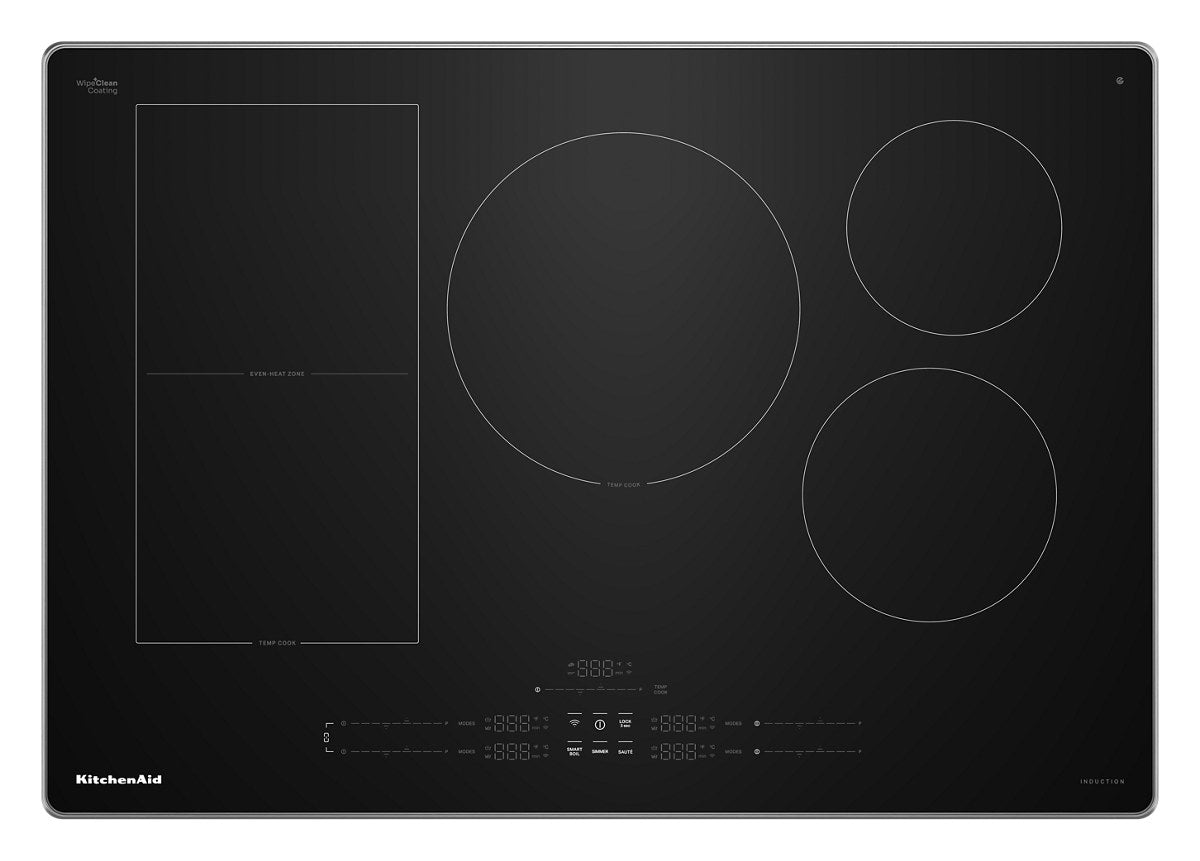 30" Temp Cook™ Induction Cooktop with 5 Cooking Zones