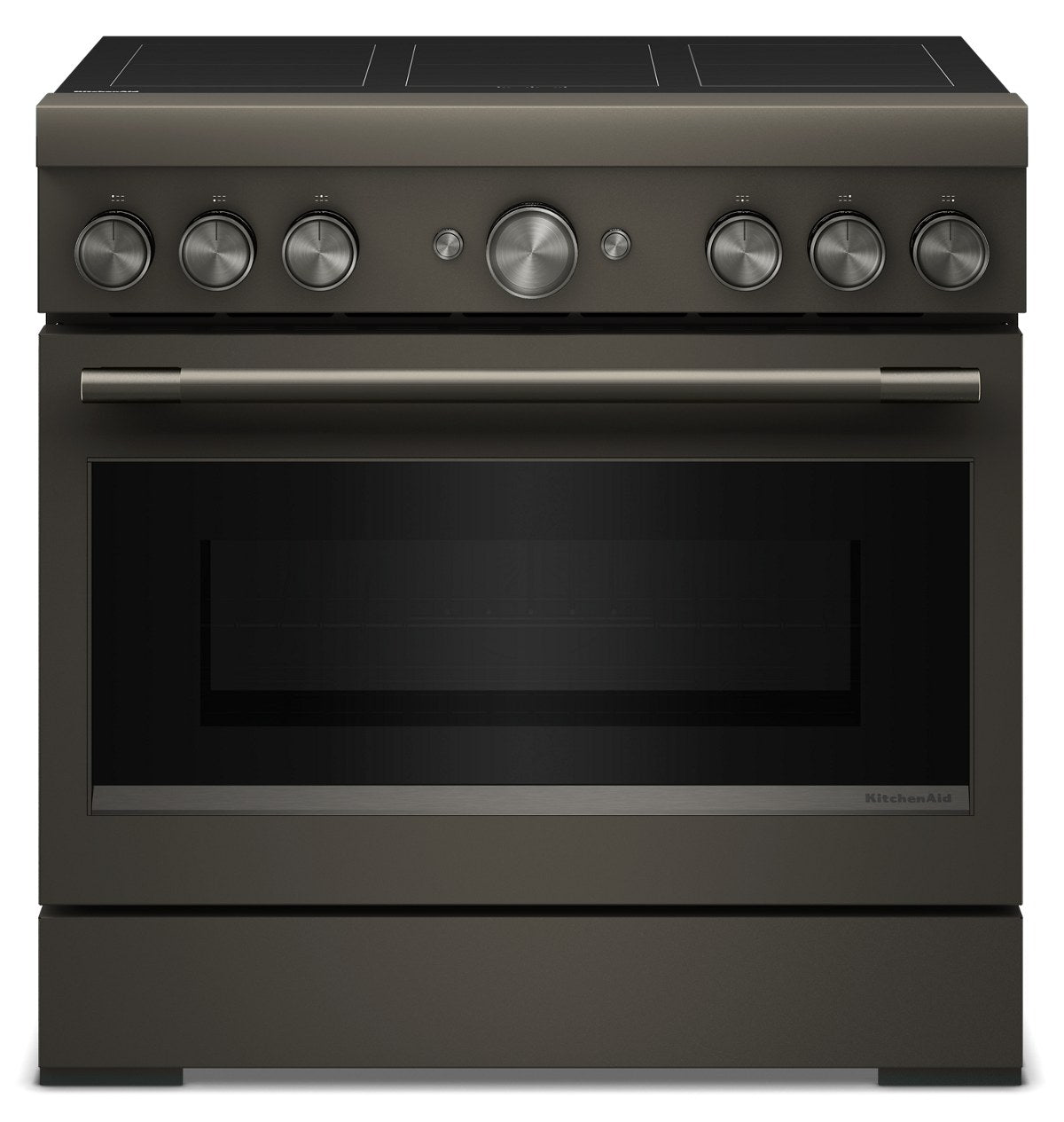 36-Inch 6-Element Induction Freestanding Commercial-Style Range with Air Fry