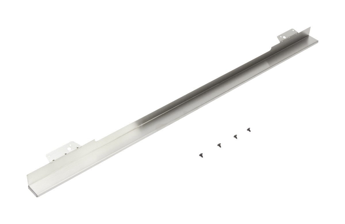 30-IN Warming Drawer Heat Deflector - Black/Stainless Steel