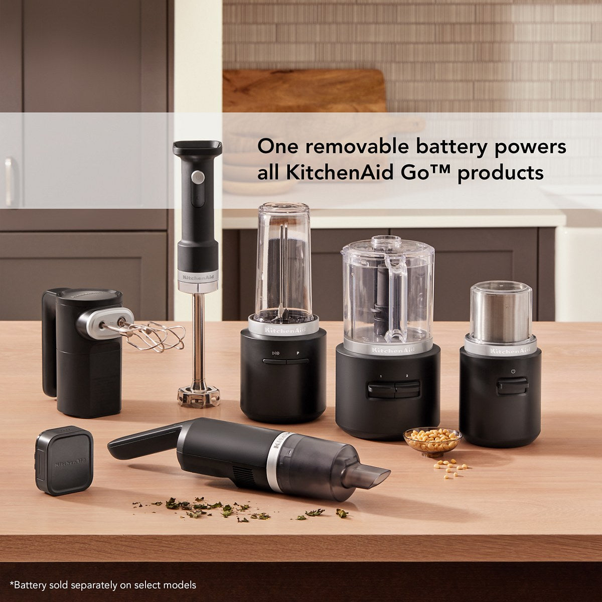 KitchenAid Go® Cordless Kitchen Vacuum - battery sold separately